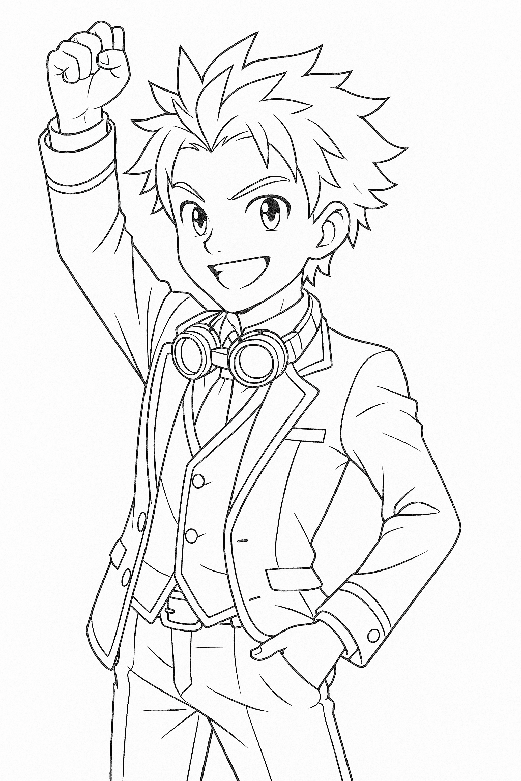 Dash coloring page