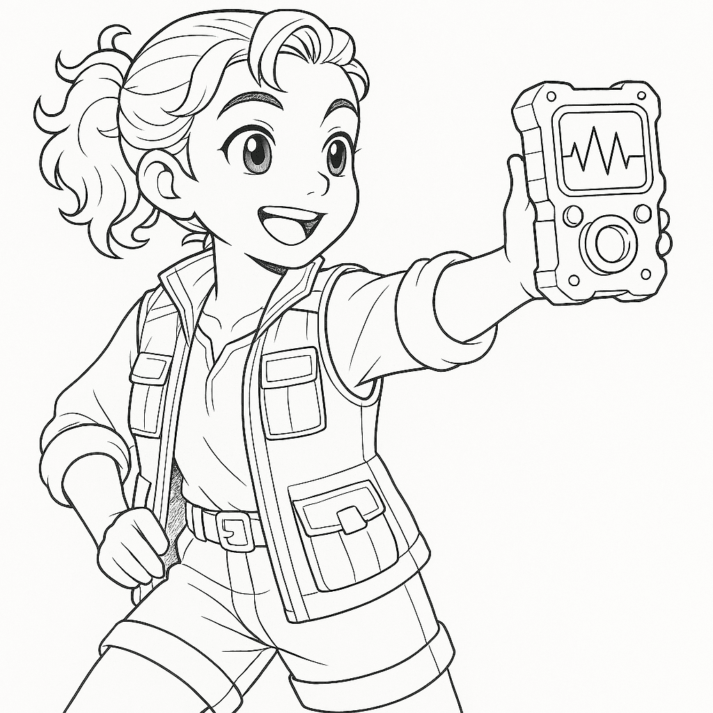 Liv coloring page